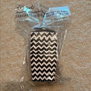 Black and White Chevron Paper Gift Boxes